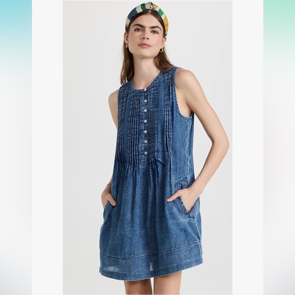 Faherty Dresses & Skirts - NWT FAHERTY Isha Linen Mini Dress